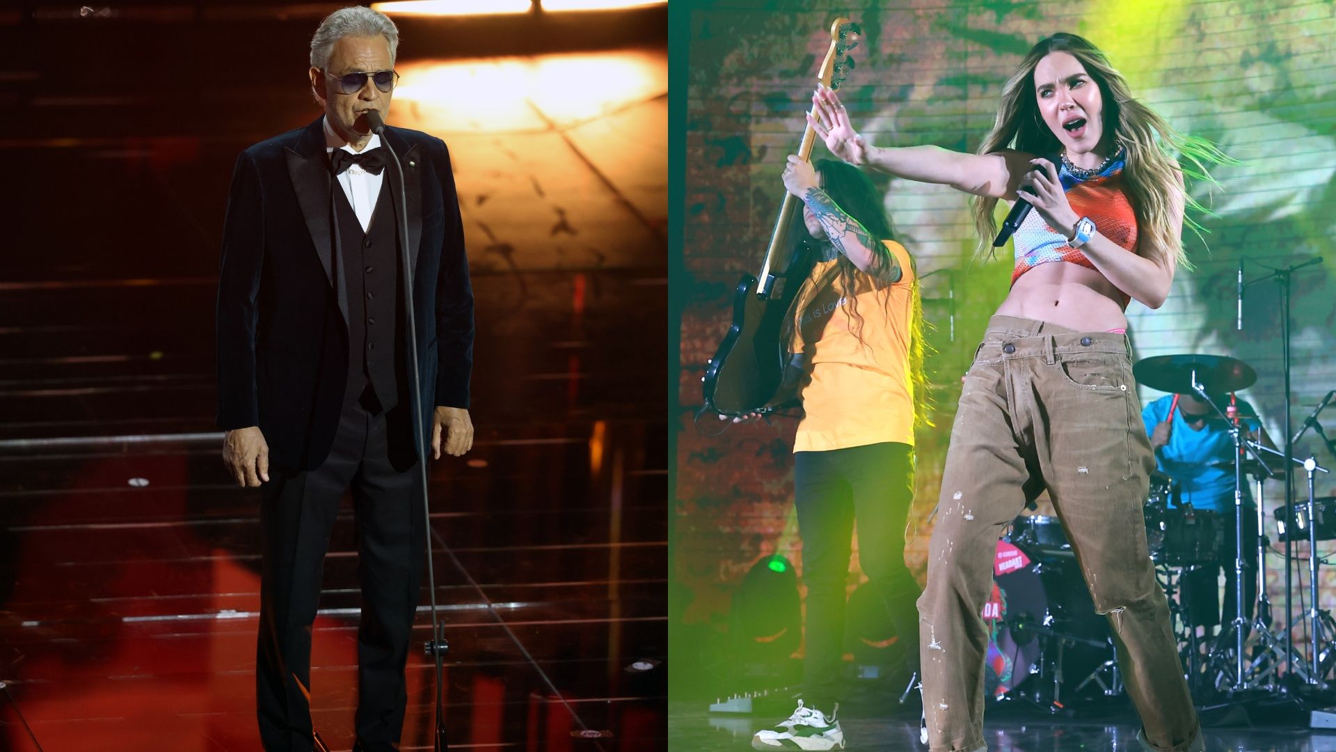 ¿Belinda y Andrea Bocelli Cantarán Bésame Mucho En Vivo? Fueron Captados en Ensayo
